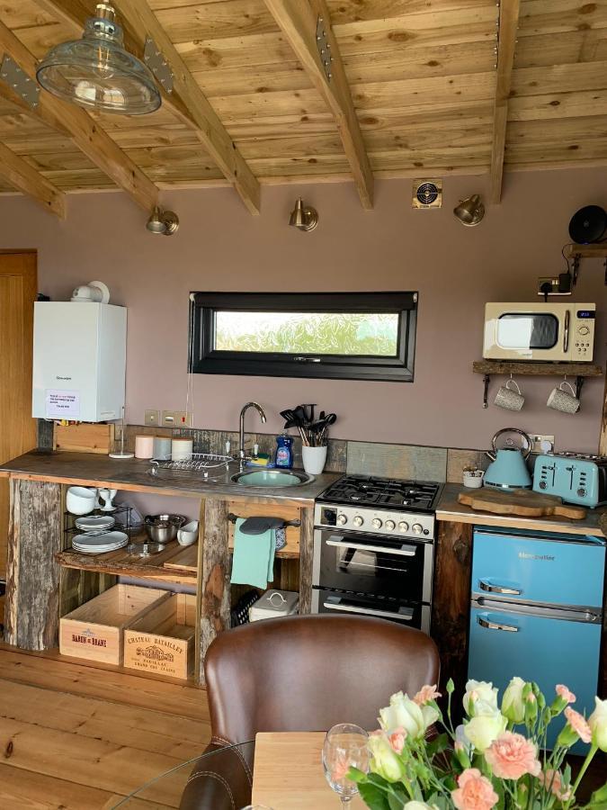 Byre Cottages & Log Cabin Кардиган Екстериор снимка