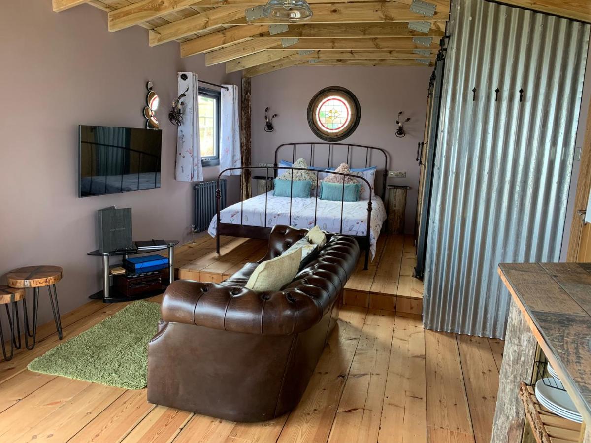 Byre Cottages & Log Cabin Кардиган Екстериор снимка